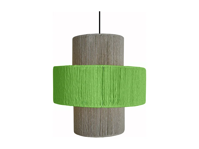 Suspensão TOSEL  LIZA 40 metal cúpula preto D30 x  H77  cm