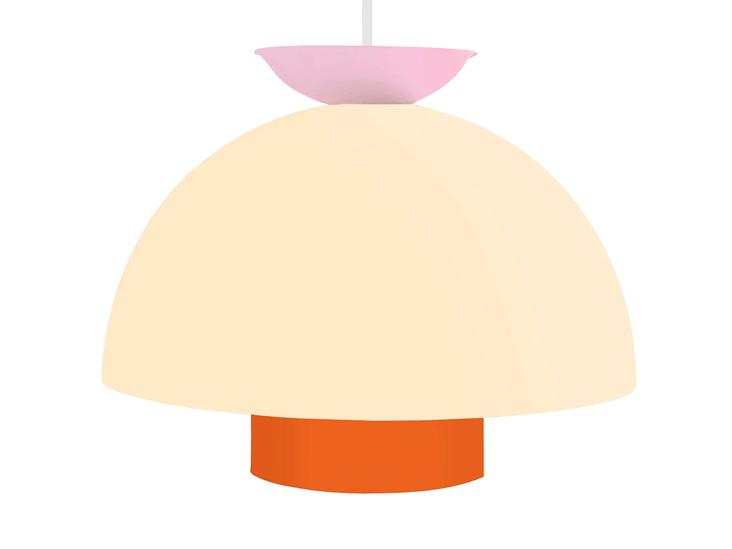 Suspension TOSEL ,métal,beige ,H110xD30xP30cm