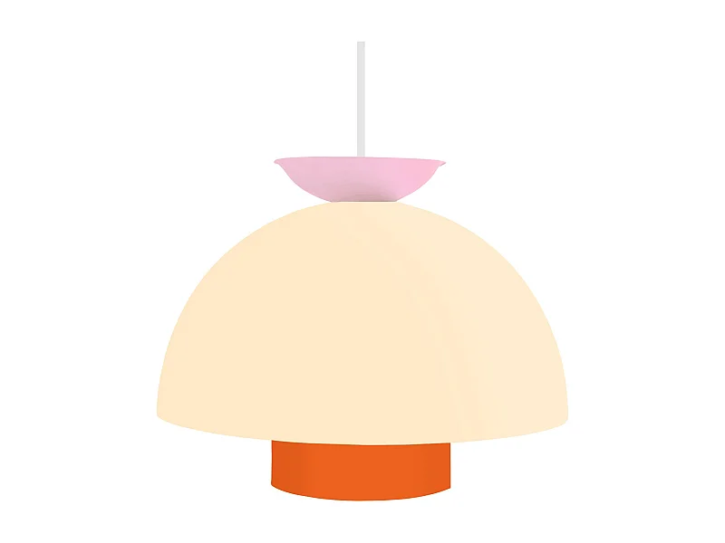 Suspension TOSEL ,métal,beige ,H110xD30xP30cm