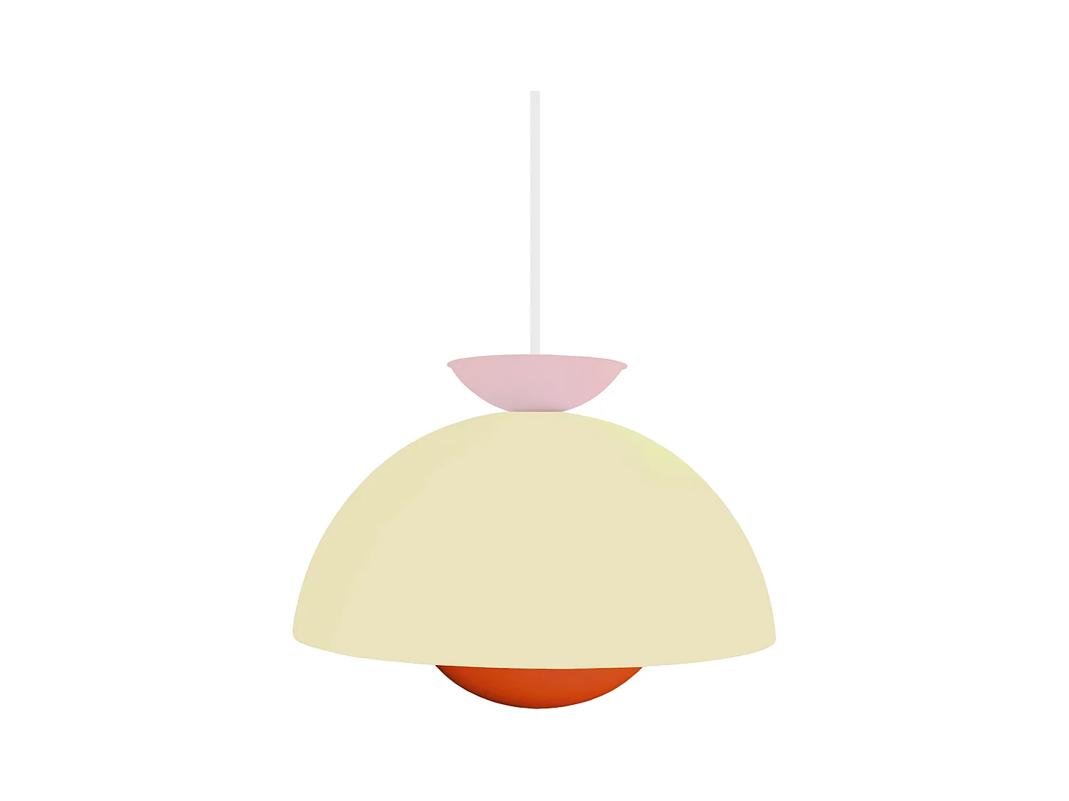 Suspension TOSEL ,métal,beige,H110xD43xP43cm