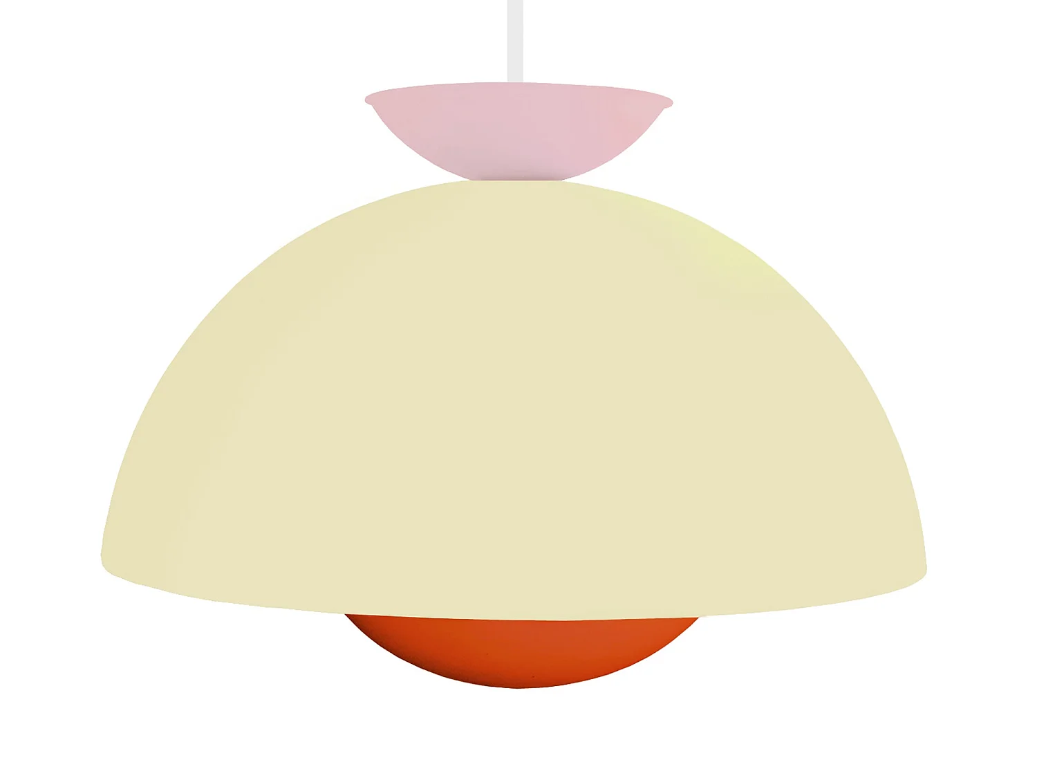 Suspension TOSEL ,métal,beige,H110xD43xP43cm