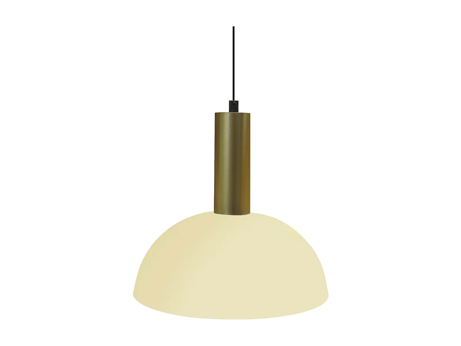 Suspensión  TOSEL ,metal,beige, A110x D 36xP36cm