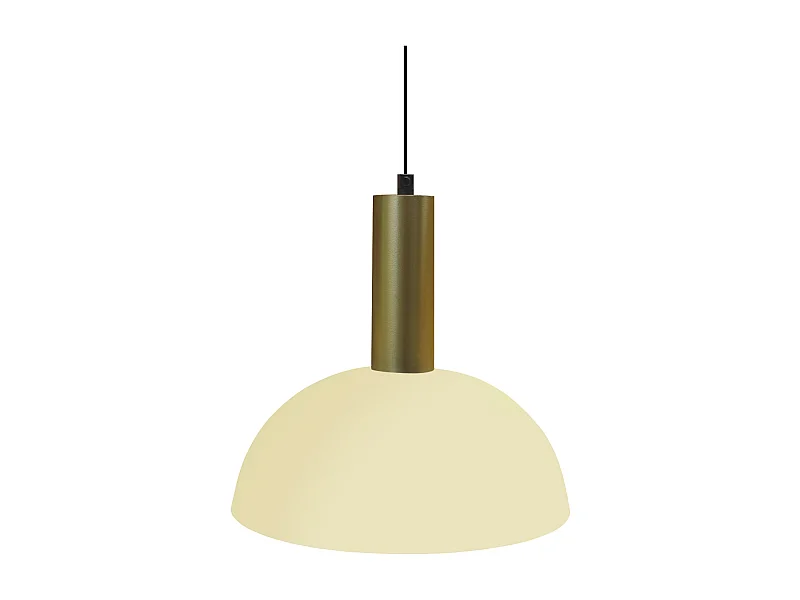 Suspension TOSEL ,métal,beige, H110x D 24xP24cm