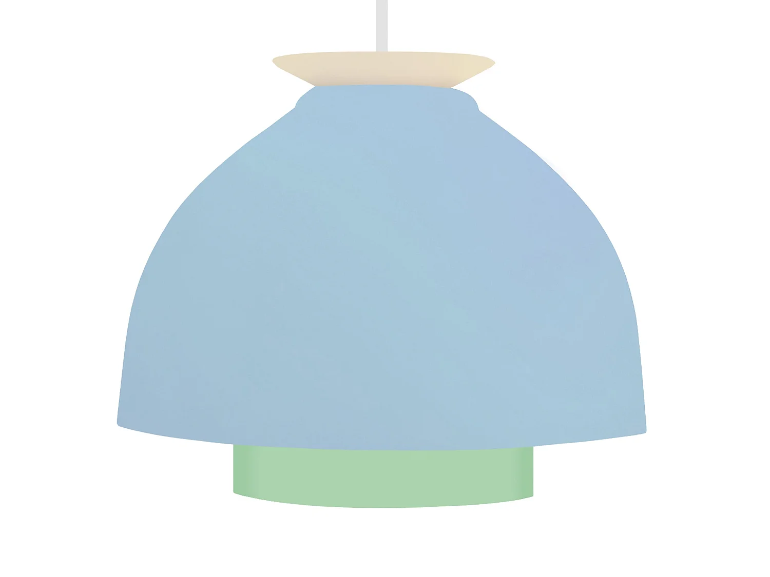 Suspension TOSEL ,métal,Bleu,H 110x D23xP23cm