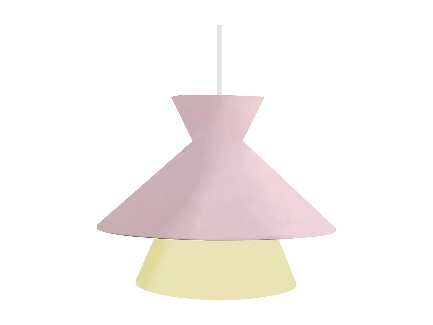 Suspensão TOSEL  JENNY fio de juta Sino juta D25 x  H90  cm