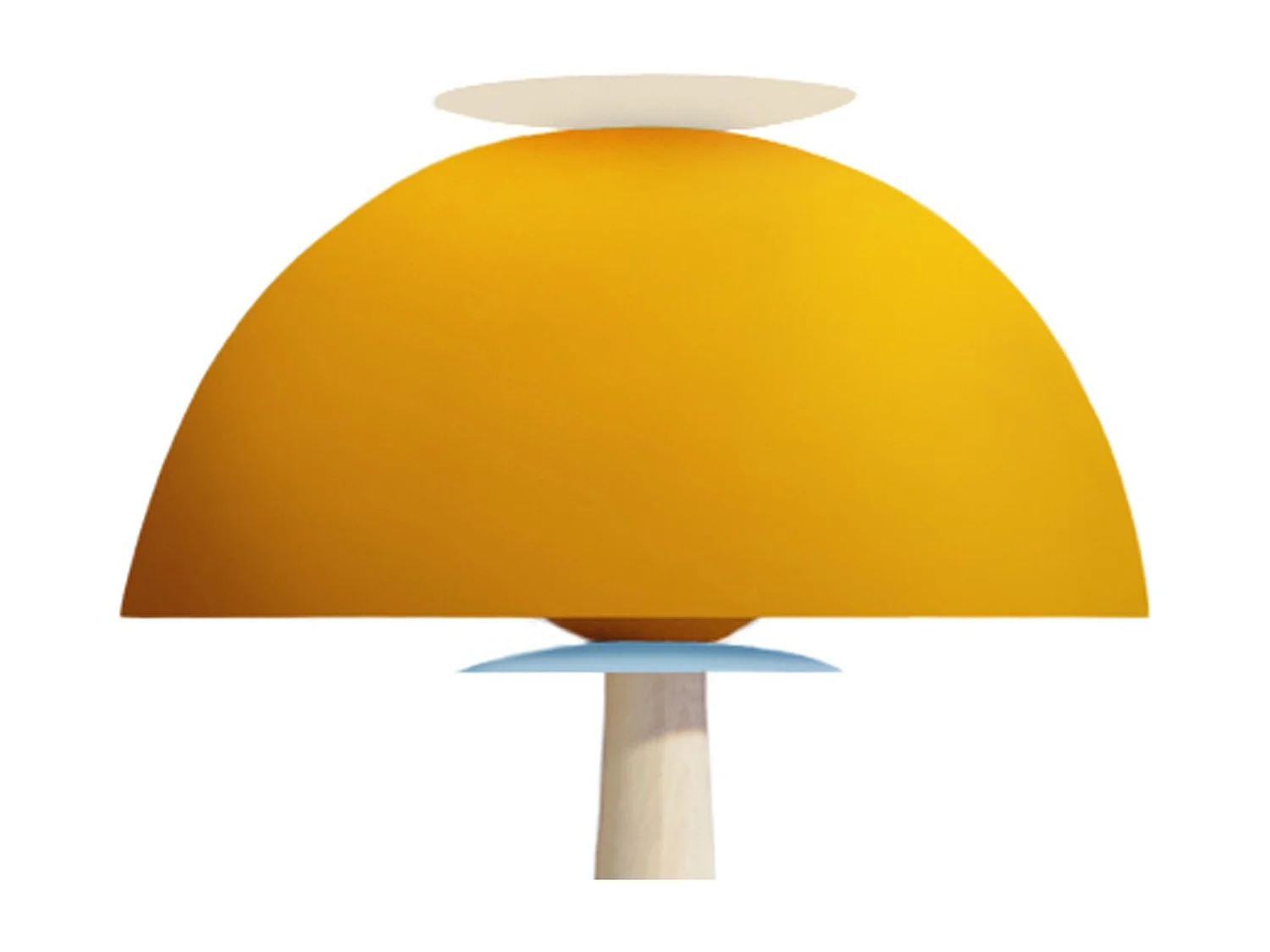 Lámpara de Pie TOSEL ,madera,AMARILLO,A165xD40xP40cm