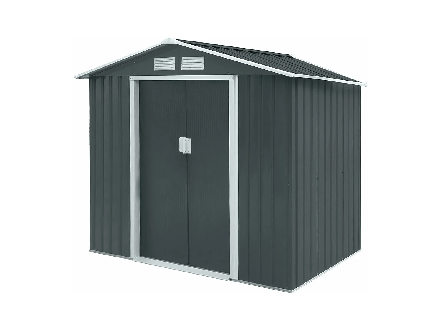 GERÄTEHAUS S100 Metall Grau