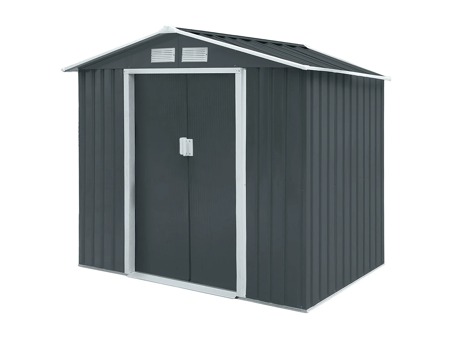 GERÄTEHAUS S100 Metall Grau