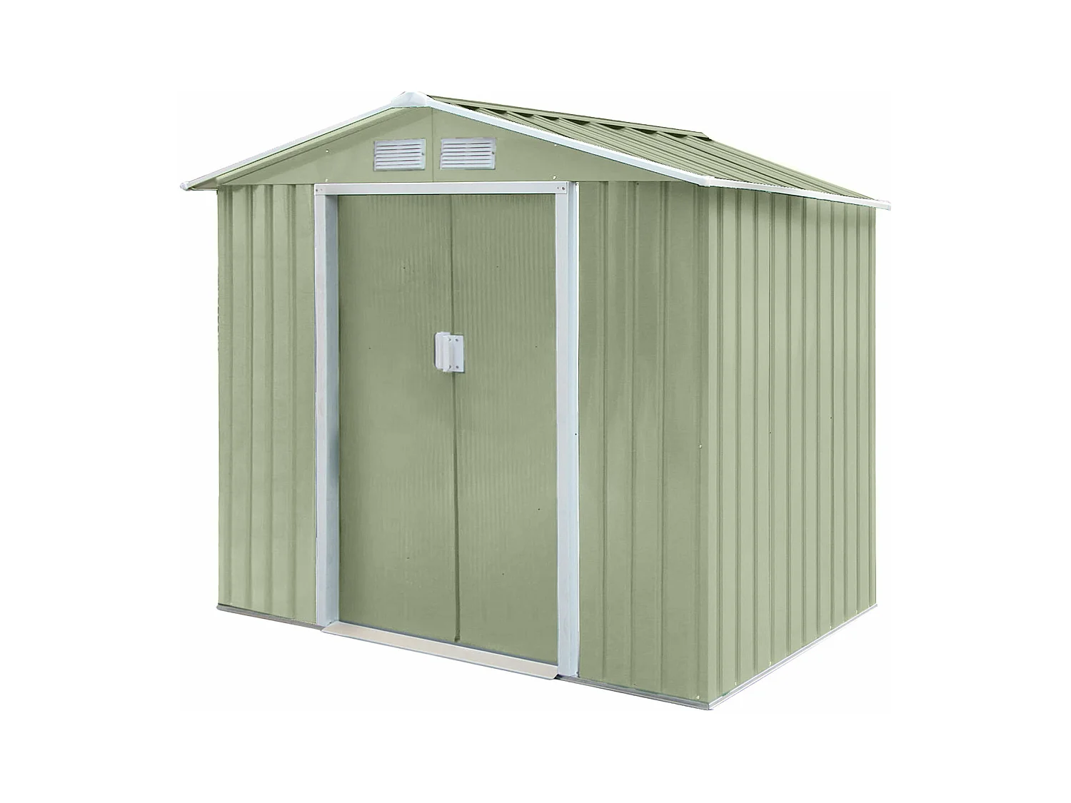 Abri de jardin en métal