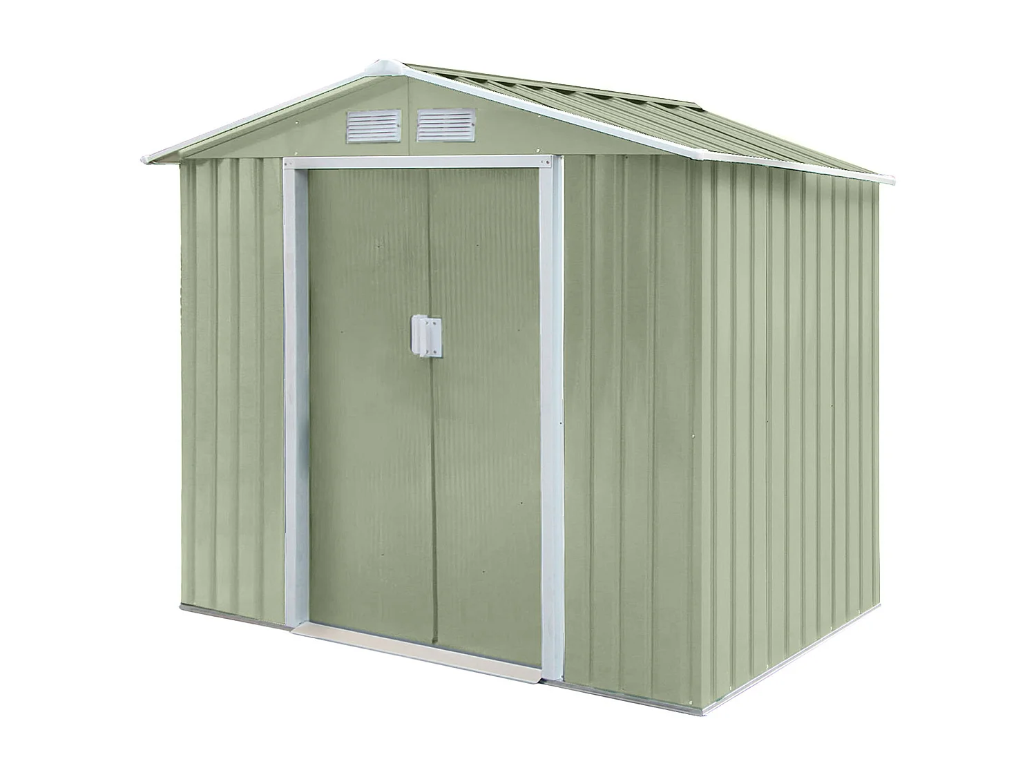 Abri de jardin en métal S100 Vert Clair