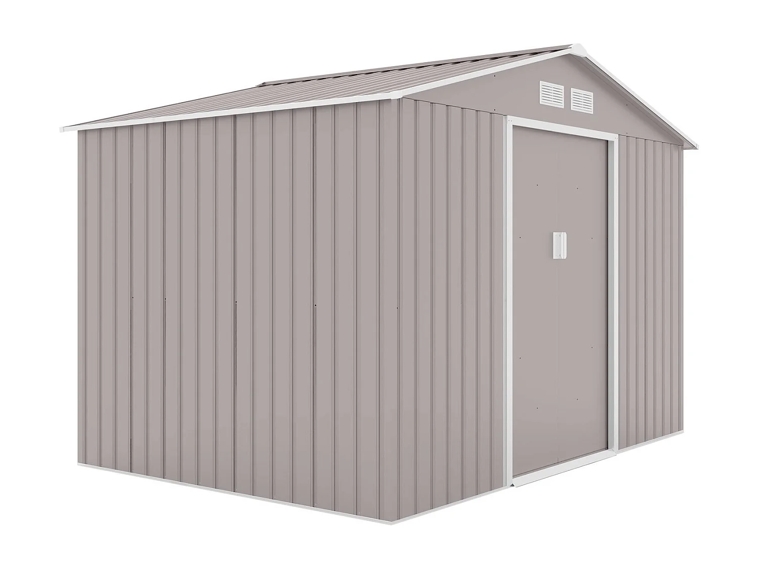 GERÄTEHAUS S200 Metall Hellgrau