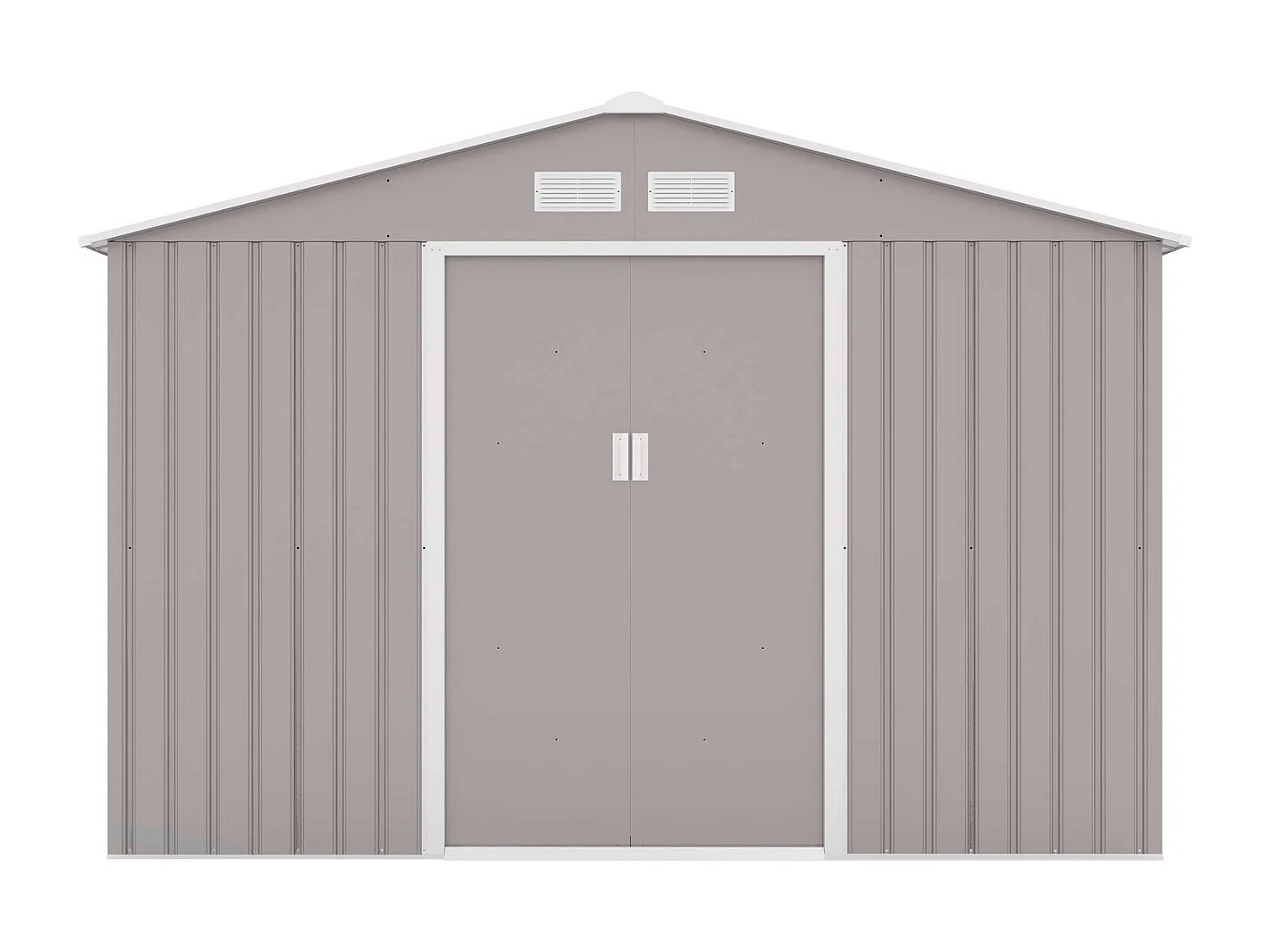 GERÄTEHAUS S200 Metall Hellgrau