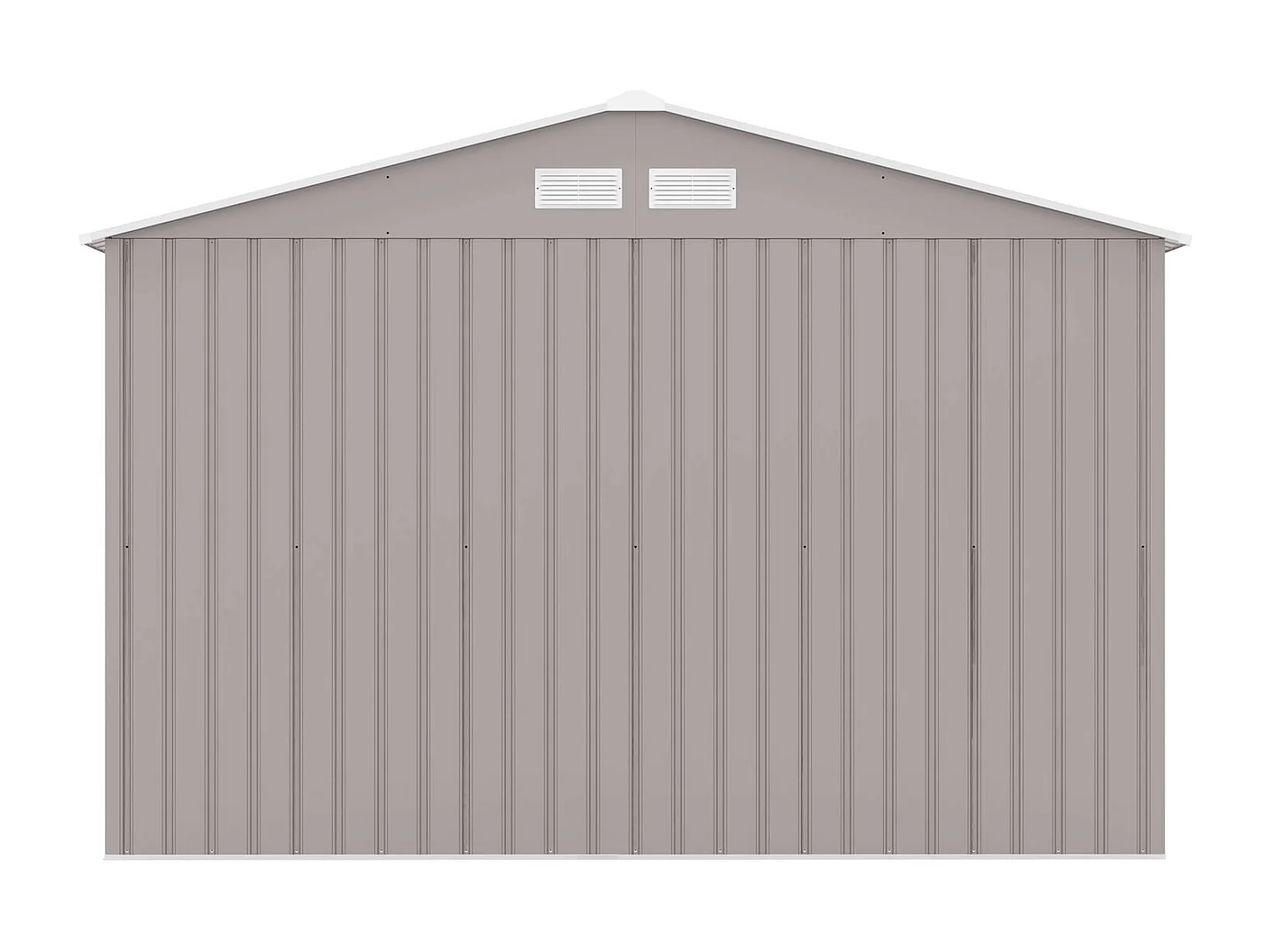 GERÄTEHAUS S200 Metall Hellgrau