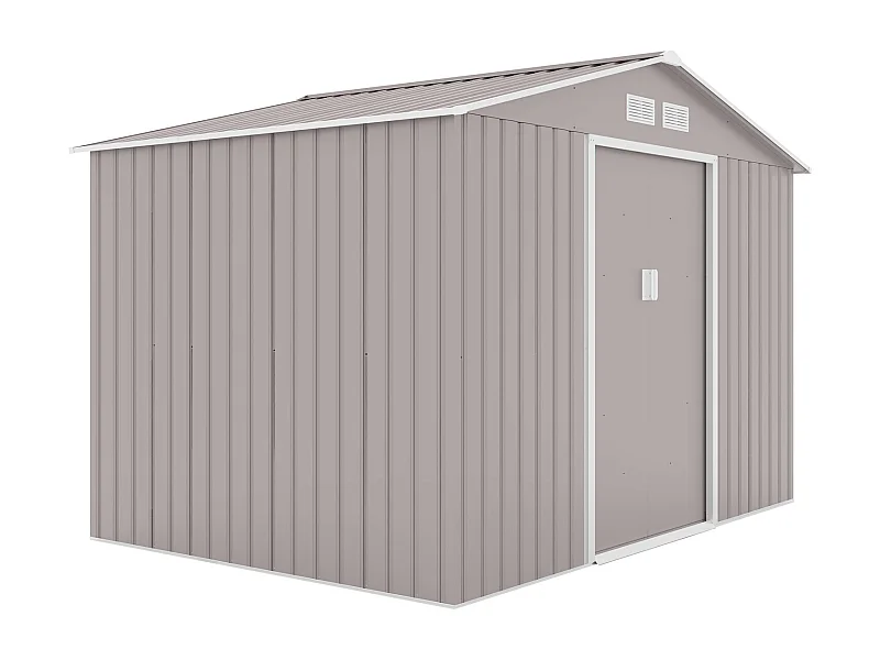 GERÄTEHAUS S200 Metall Hellgrau