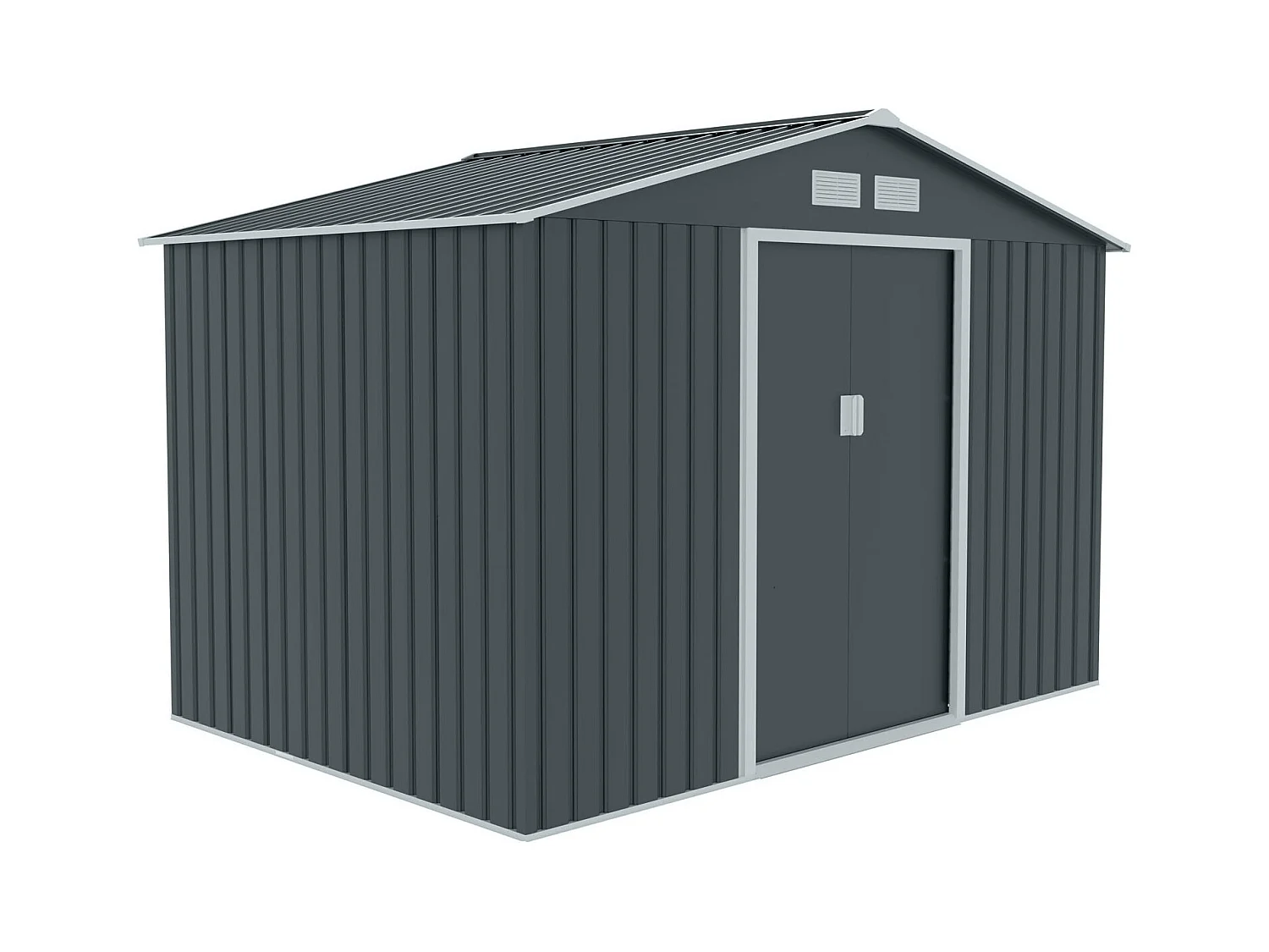 GERÄTEHAUS S200 Metall Grau