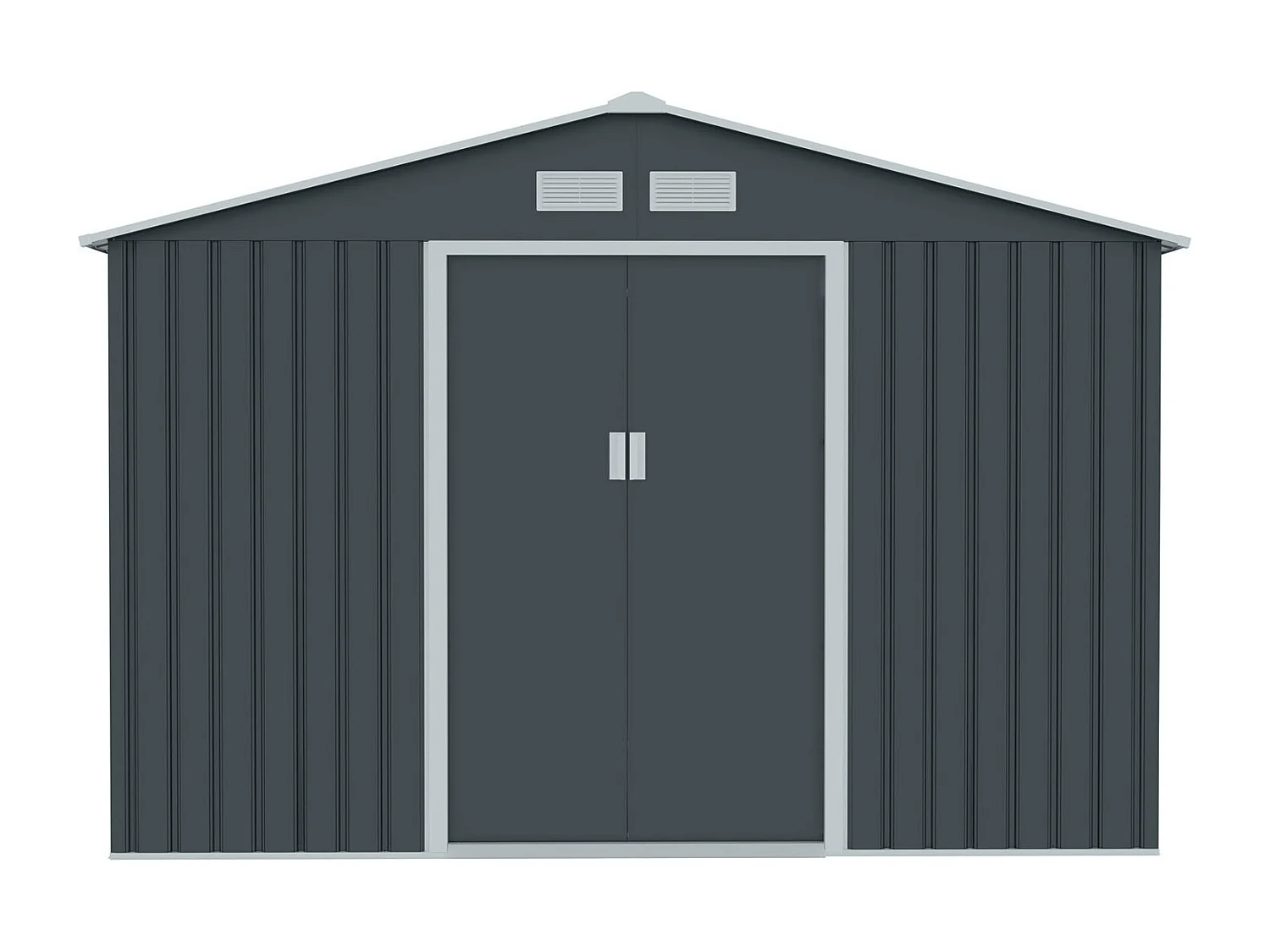 GERÄTEHAUS S200 Metall Grau