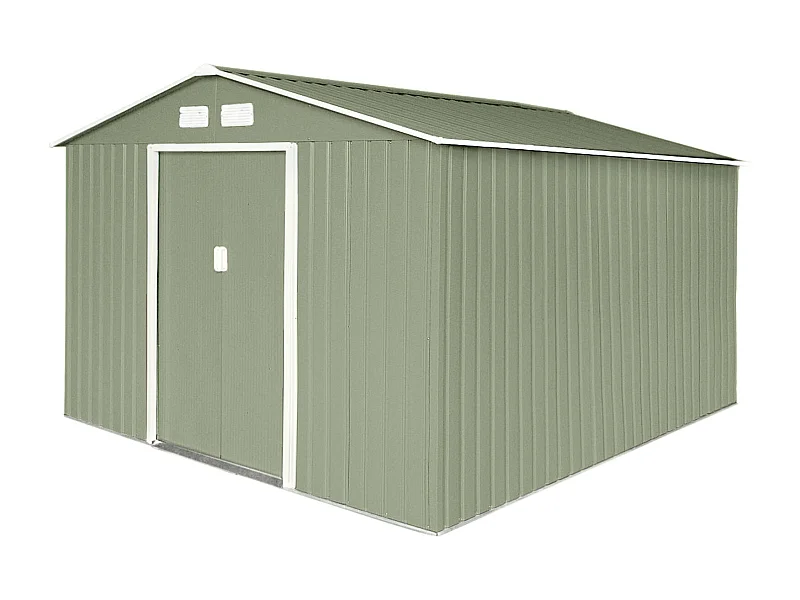 Abri de jardin en métal