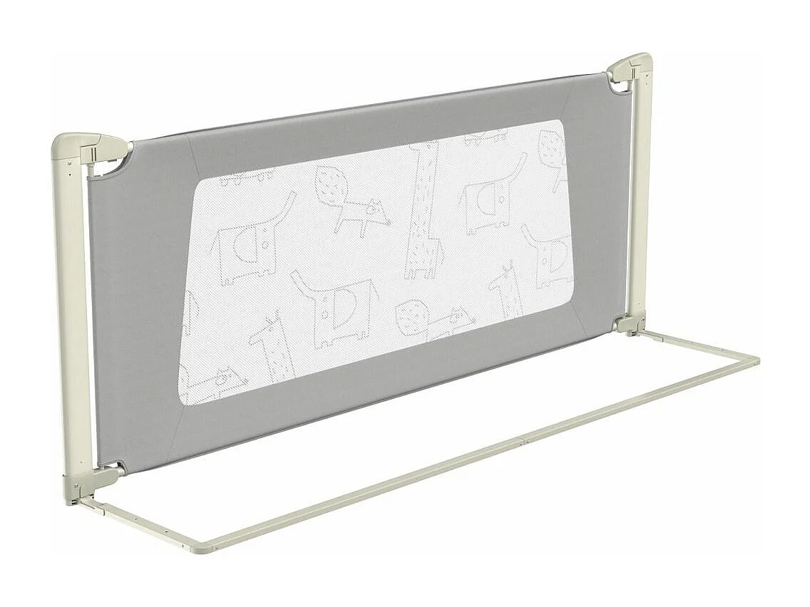 Barrière de sécurité de lit bébé/enfant portable 150cm hauteur réglable soulèvement vertical