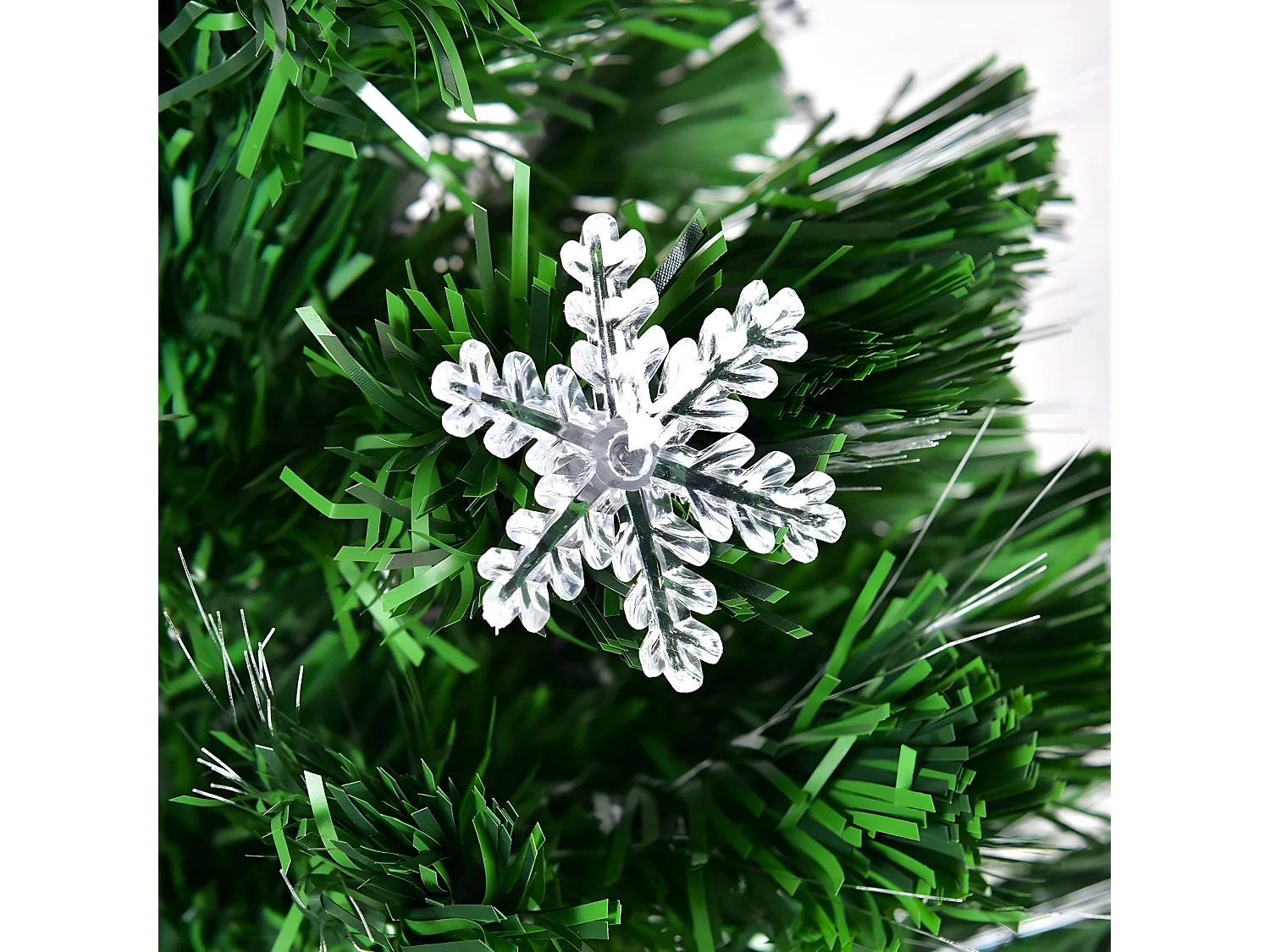 Sapin de noël arbre de noël artificiel avec lumières led 150cm