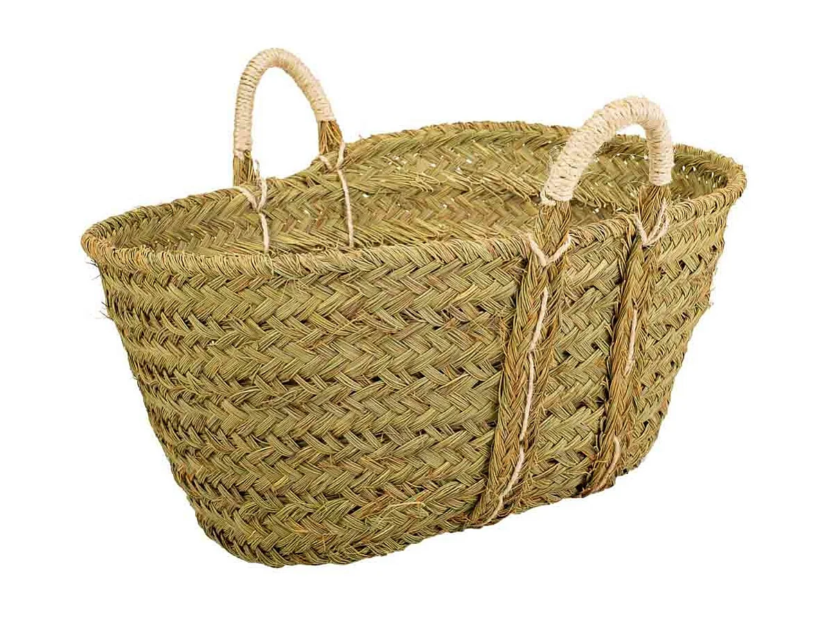 Capazo esparto 63x48x40