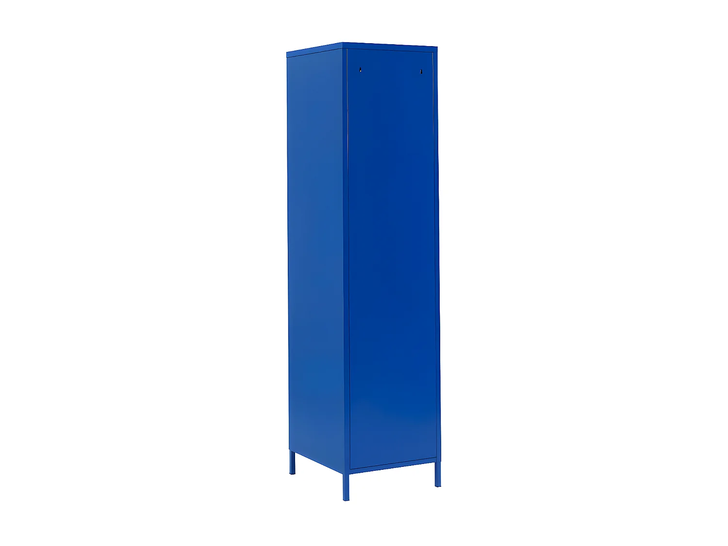 Nino - Colonne de rangement 2 portes en métal PANTONE H180cm - Bleu électrique
