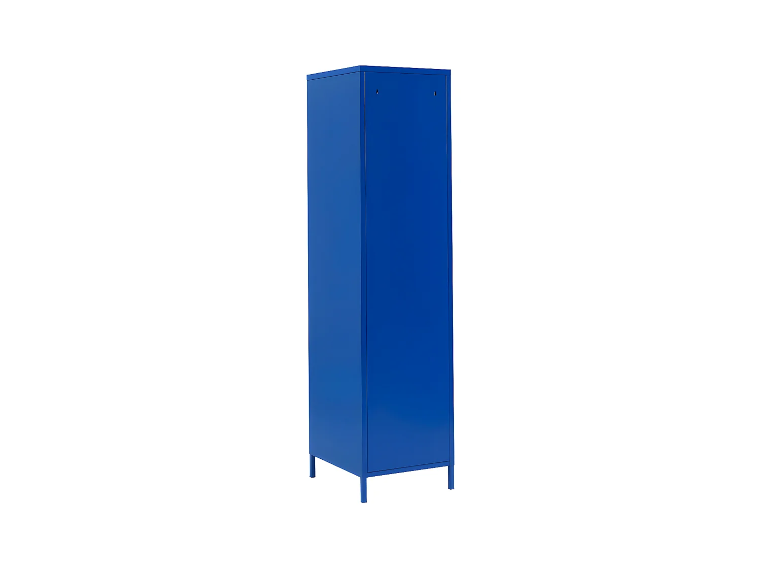 Nino - Colonne de rangement 2 portes en métal PANTONE H180cm - Bleu électrique