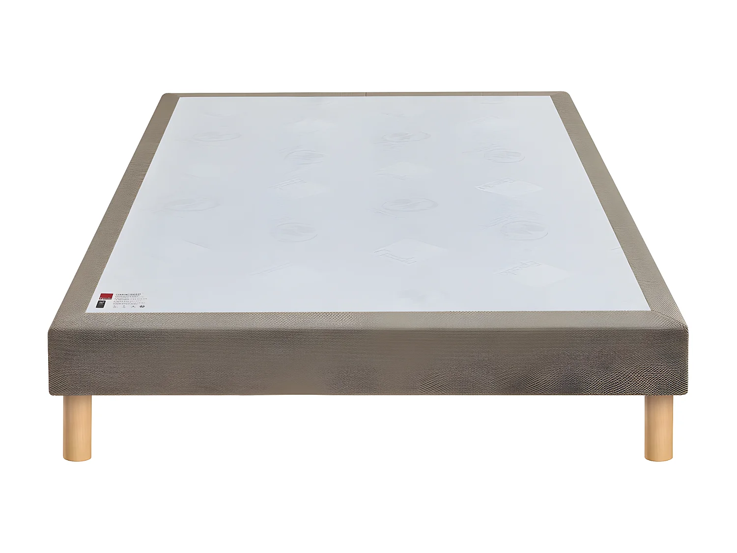 Bien-être 2 - Sommier tapissier 160x200cm : Couleur - Bronze