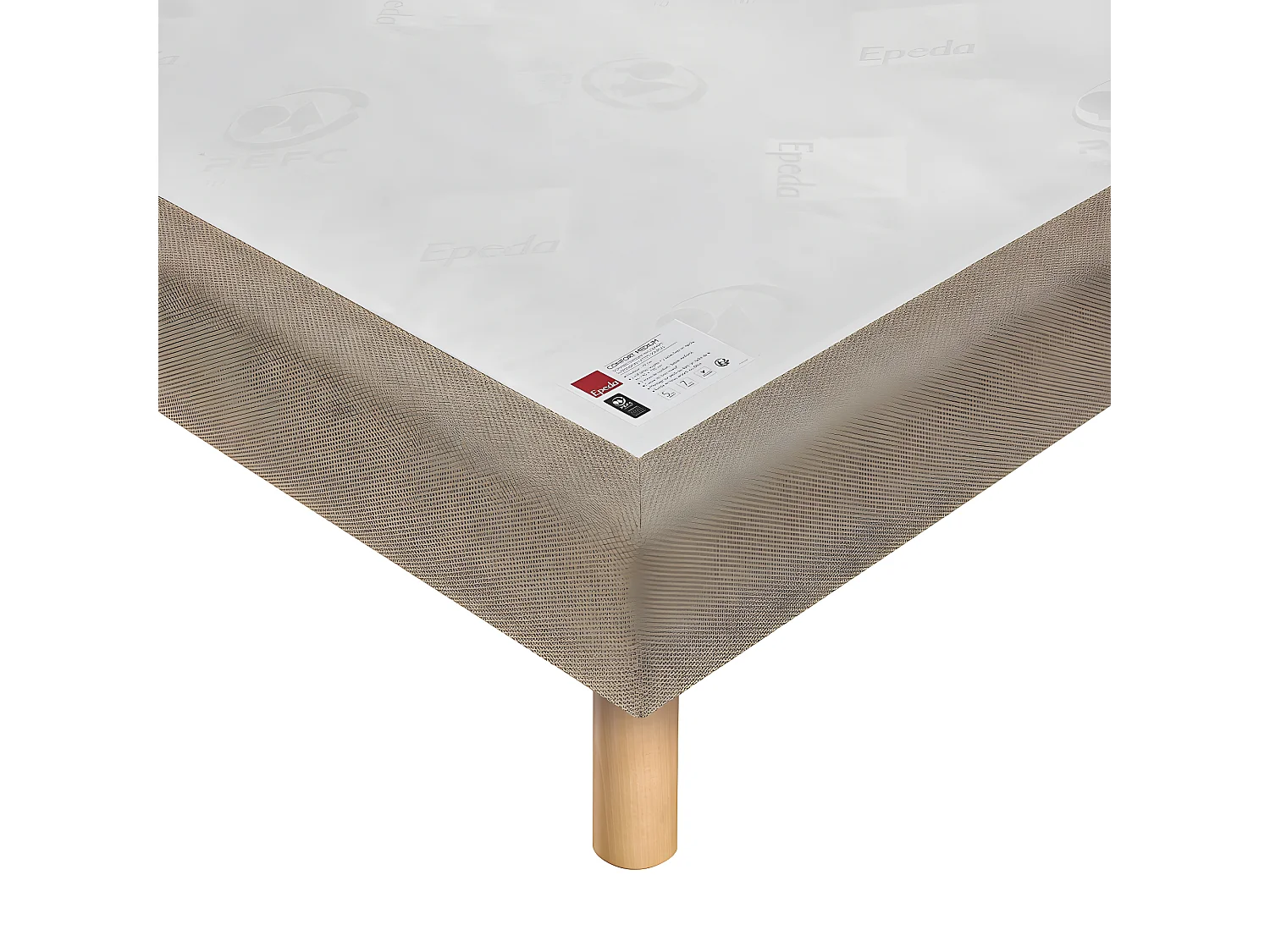 Bien-être 2 - Sommier tapissier 160x200cm : Couleur - Bronze