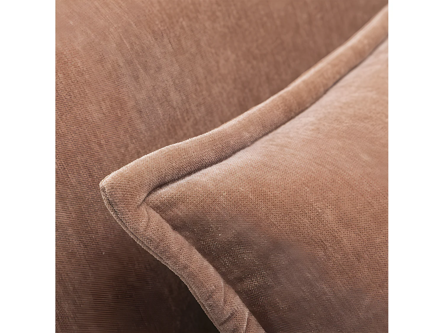 Nala - Chauffeuse convertible 1 personne en tissu chenille - Rose blush