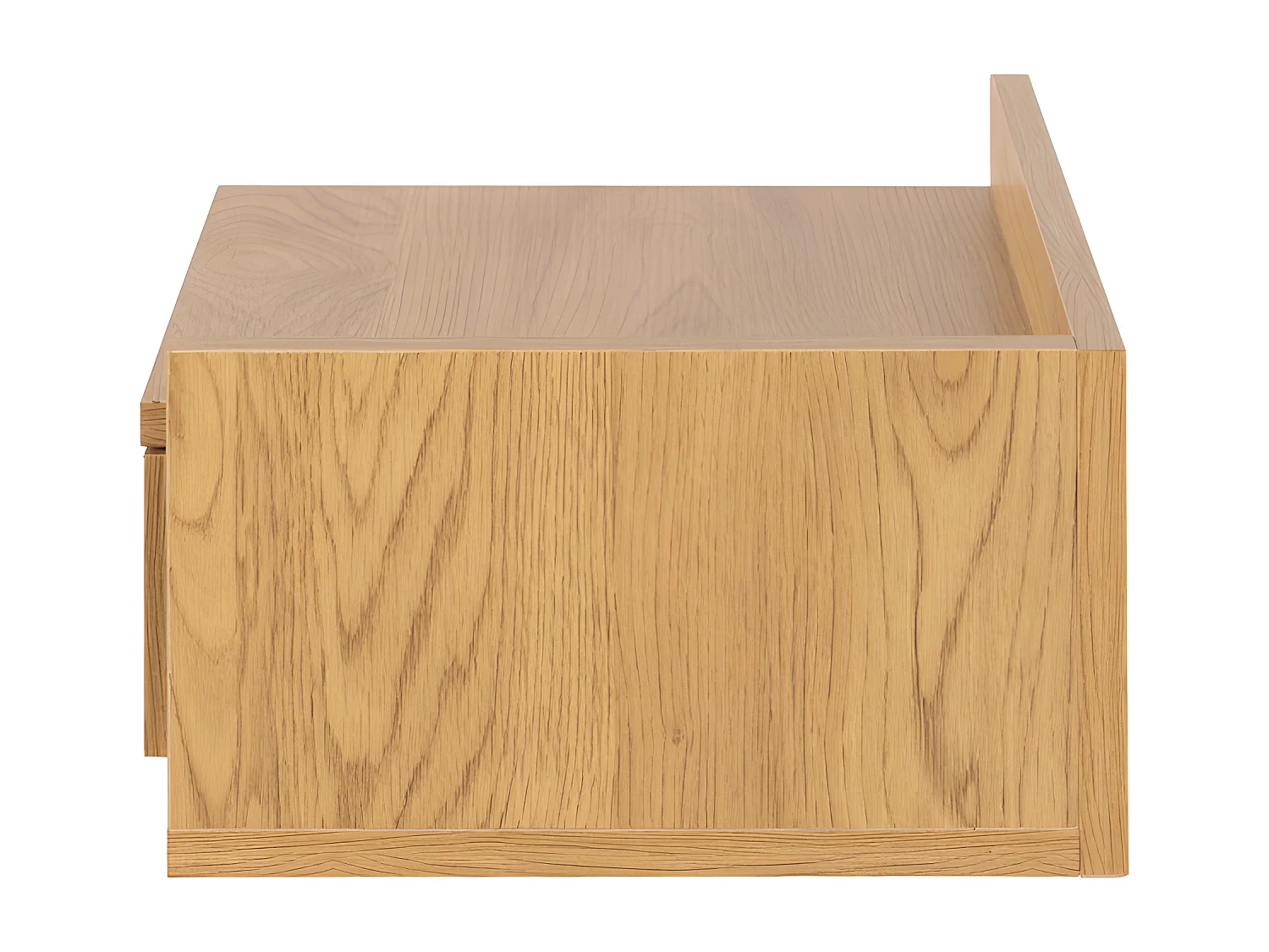 Kamichi - Table de chevet murale réversible en bois - Bois clair