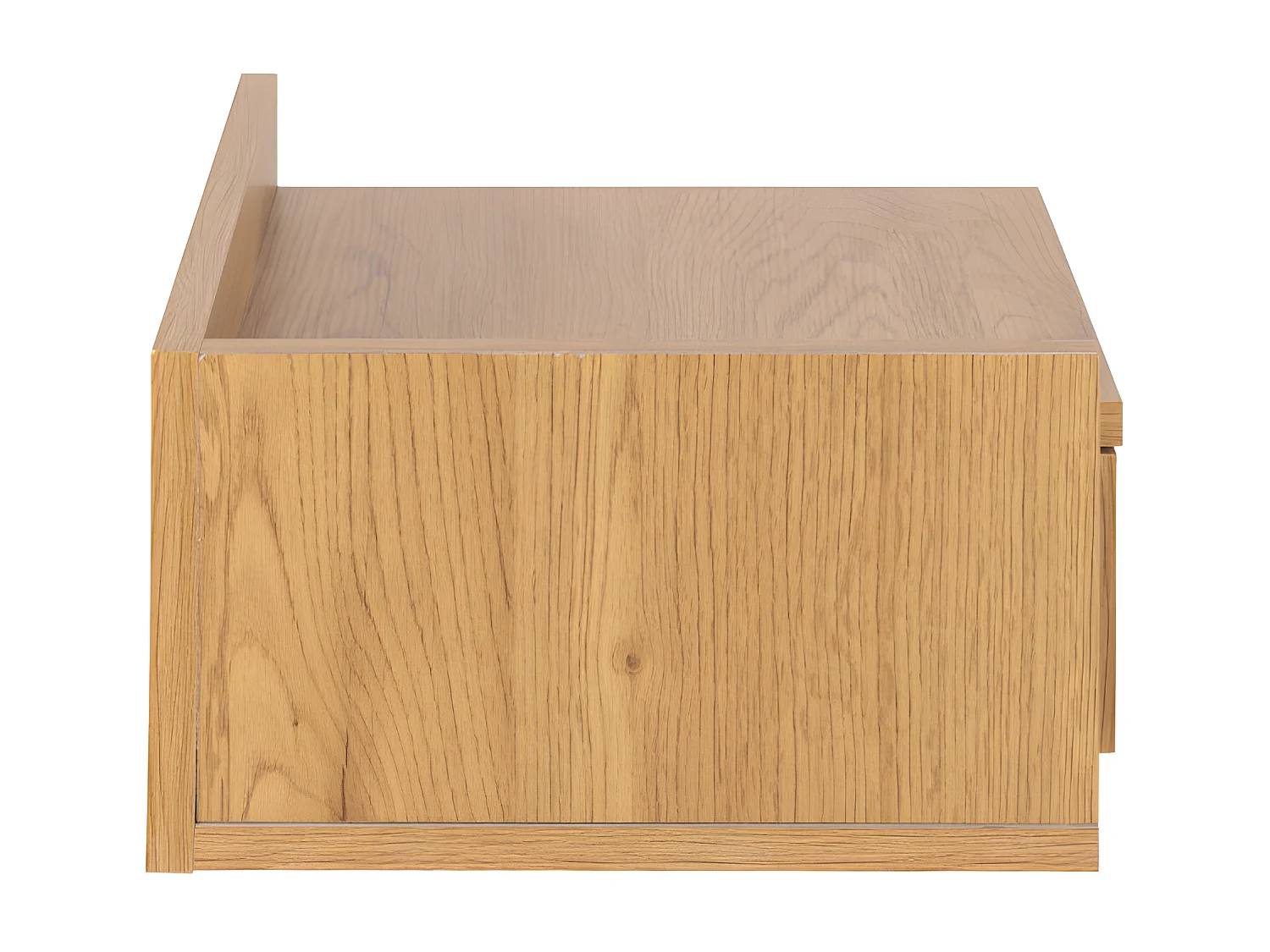 Kamichi - Table de chevet murale réversible en bois - Bois clair