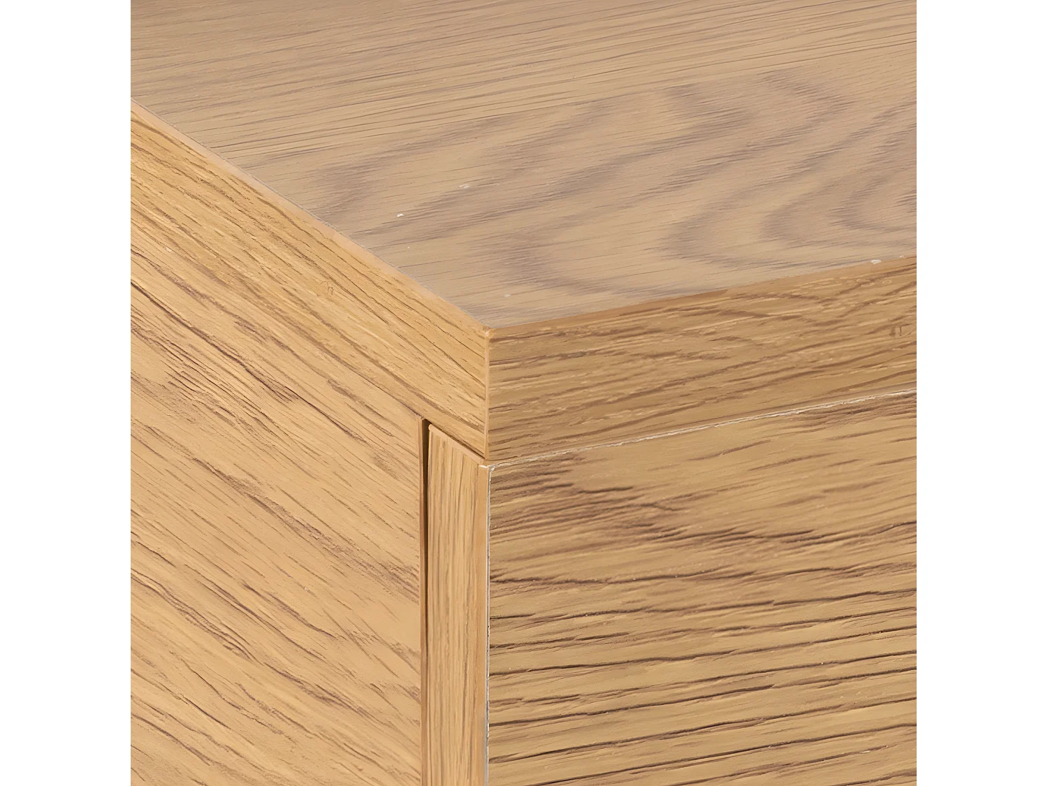 Kamichi - Table de chevet murale réversible en bois - Bois clair