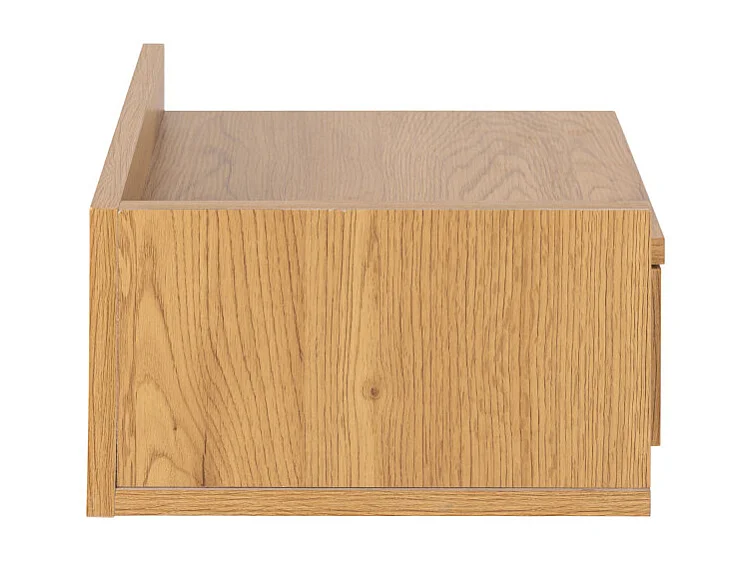 Kamichi - Table de chevet murale réversible en bois - Bois clair