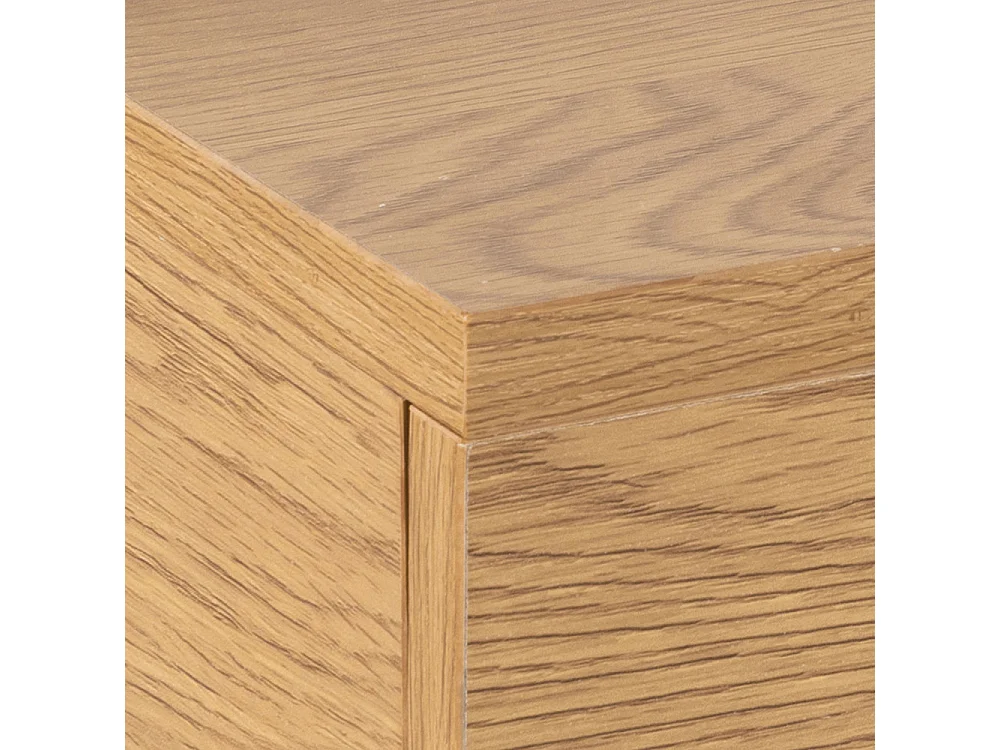 Kamichi - Table de chevet murale réversible en bois - Bois clair