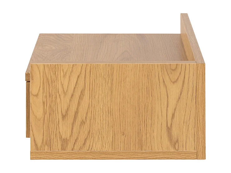 Kamichi - Table de chevet murale réversible en bois - Bois clair