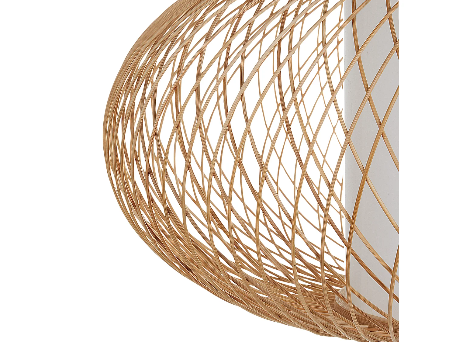 Lampa wisząca LIMBANG Drewno bambusowe Naturalny