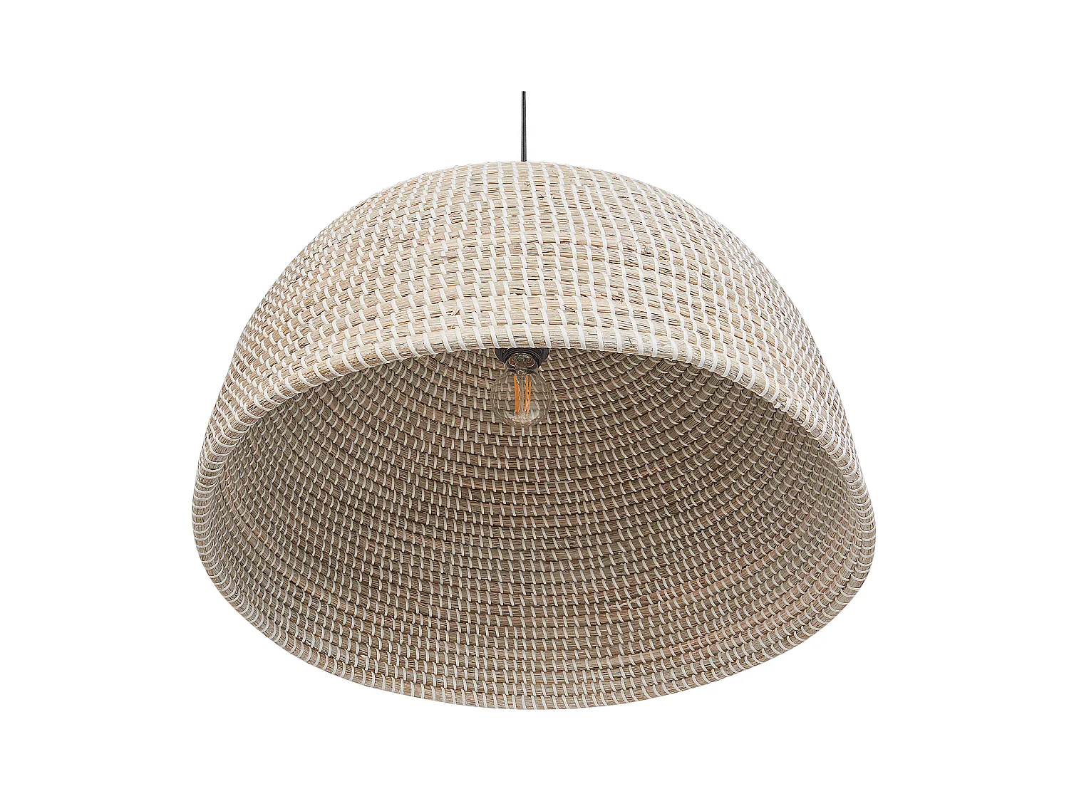 Lampe suspension PEPAKAN Osier Naturel