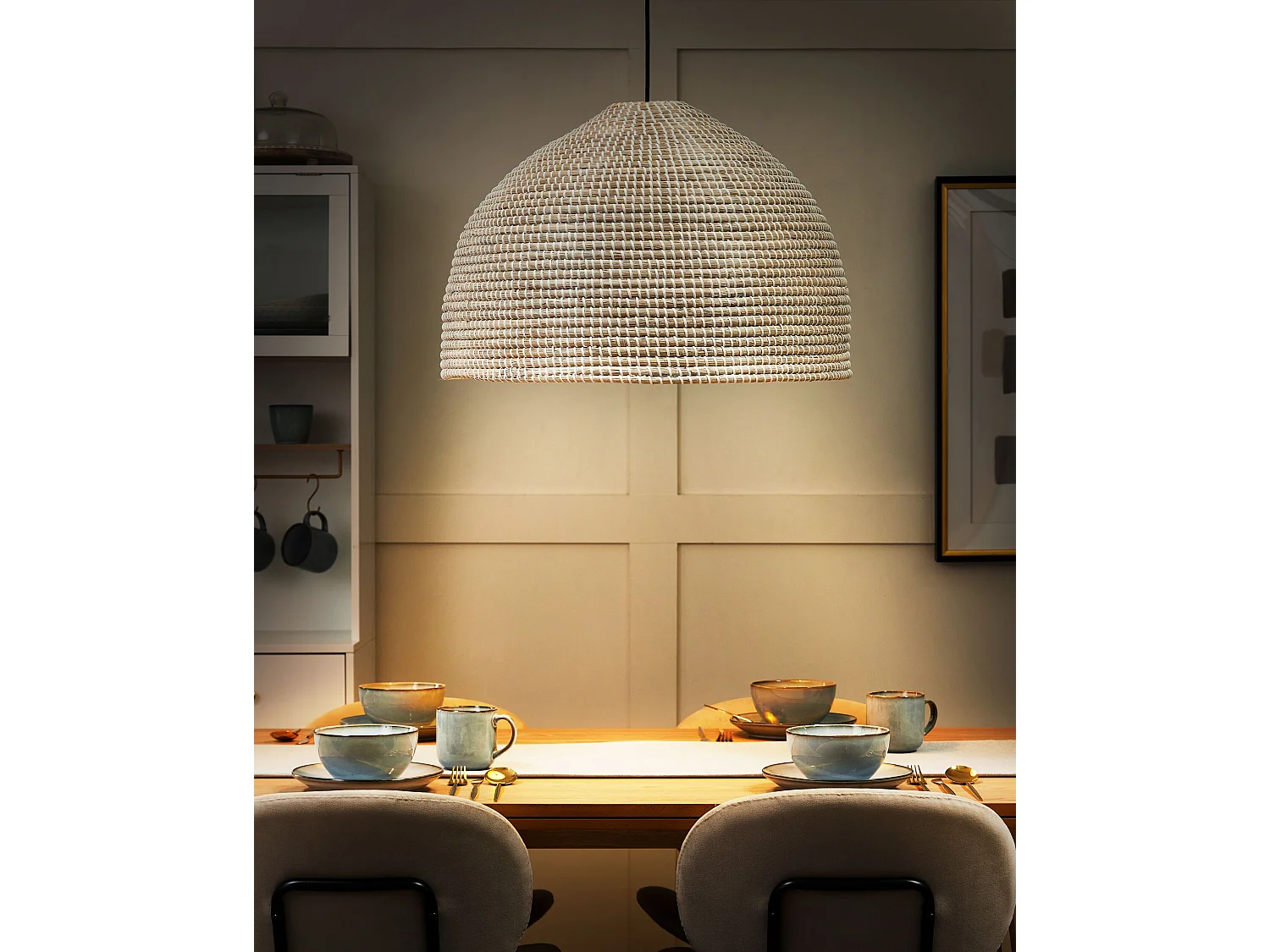 Hanglamp PEPAKAN Wicker Natuurlijk