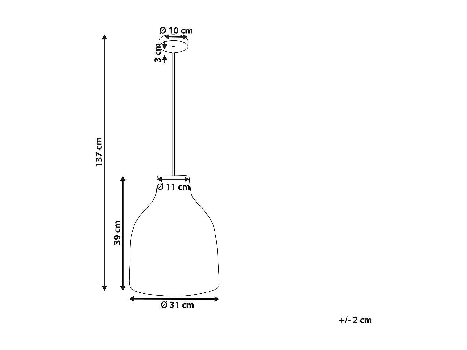 Lampe suspension KELAKAS Osier Naturel