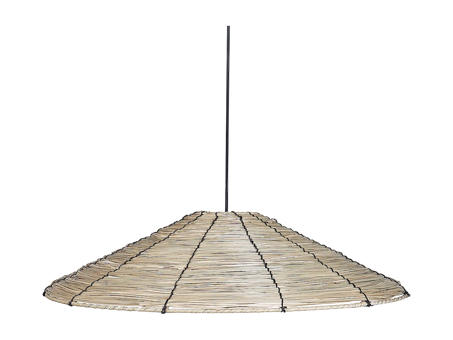 Hanglamp LUAGAN Wicker Natuurlijk