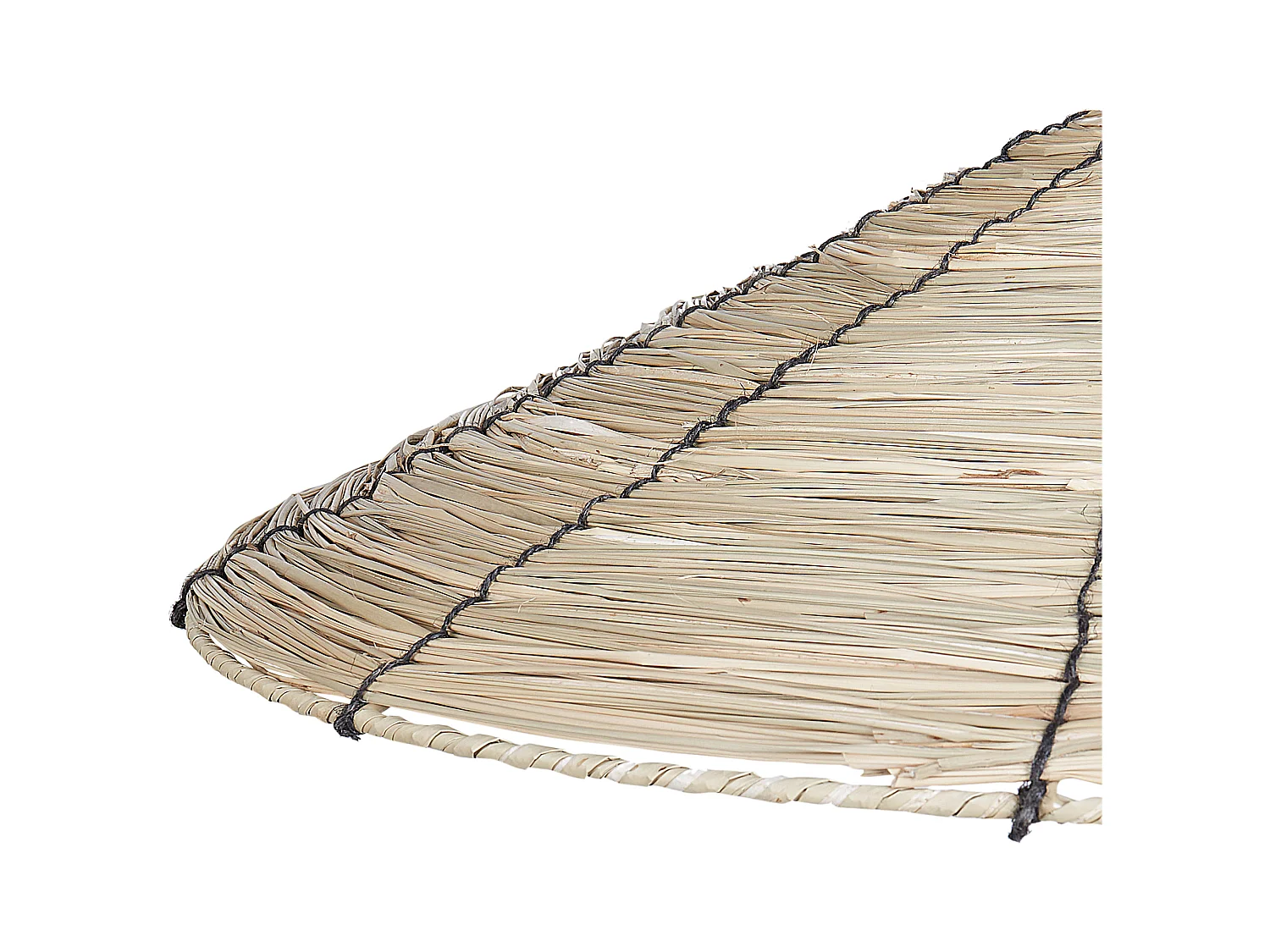 Lampe suspension LUAGAN Osier Naturel