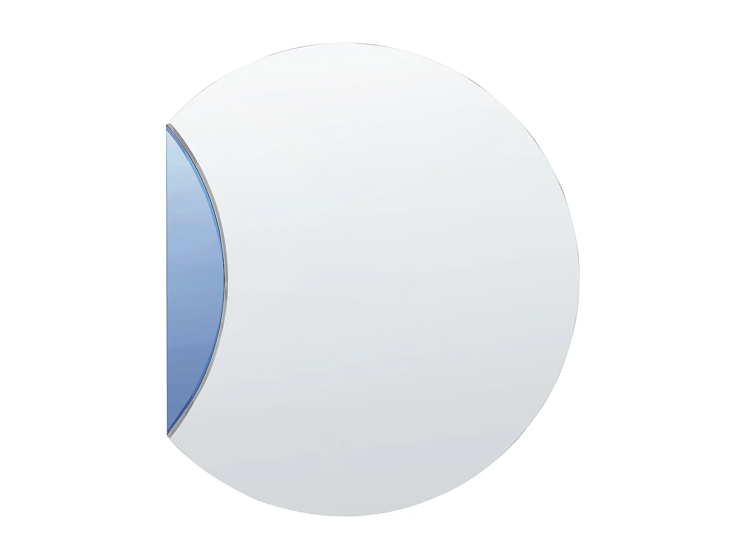 Miroir CAMBRAI 80 cm 70 cm Bleu