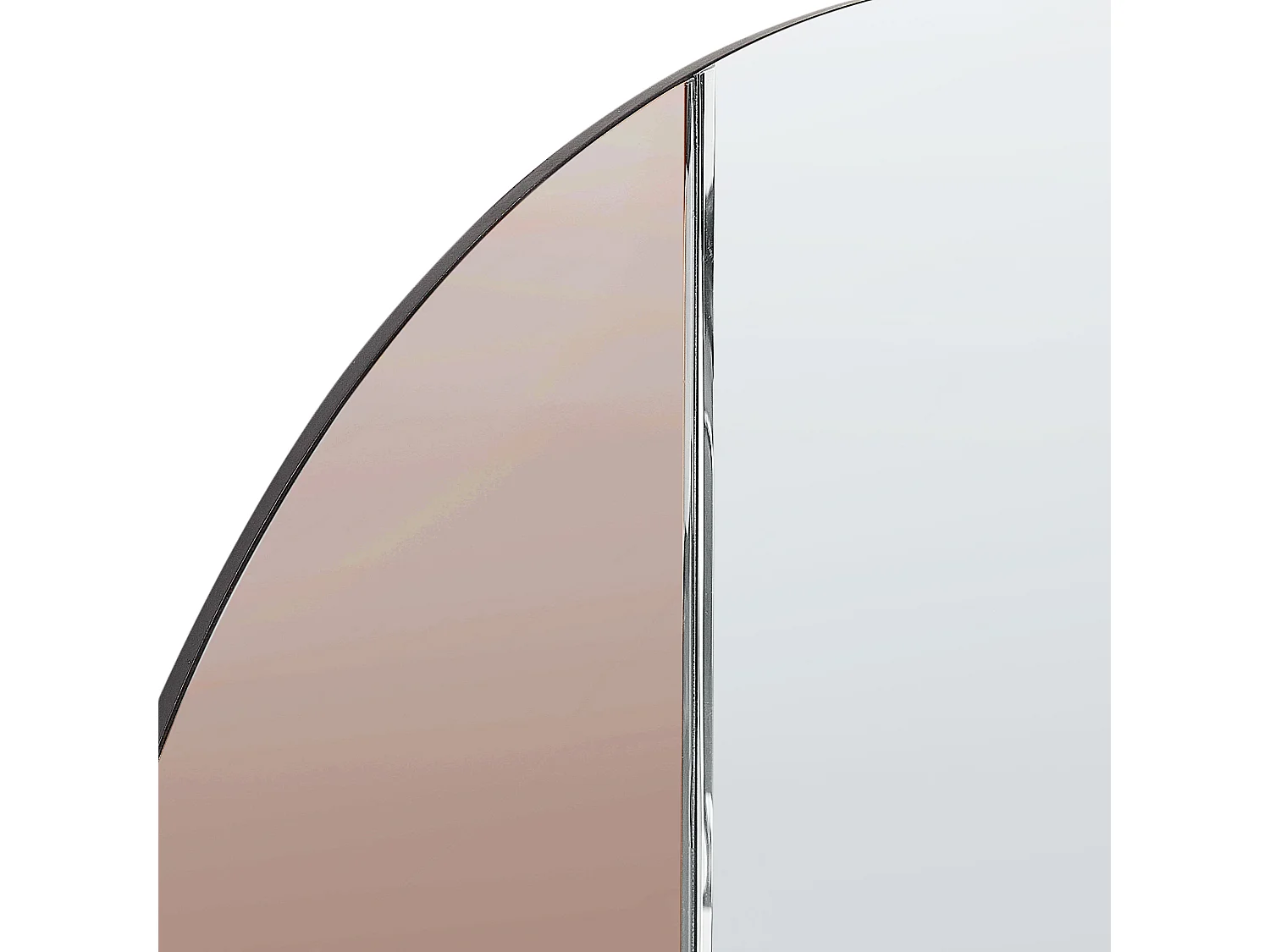 Miroir CHARRON 80 cm 80 cm Rose doré