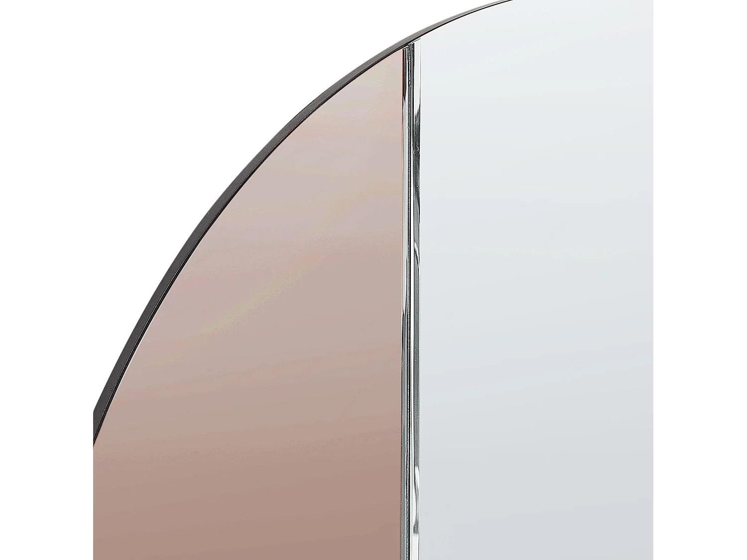 Miroir CHARRON 80 cm 80 cm Rose doré