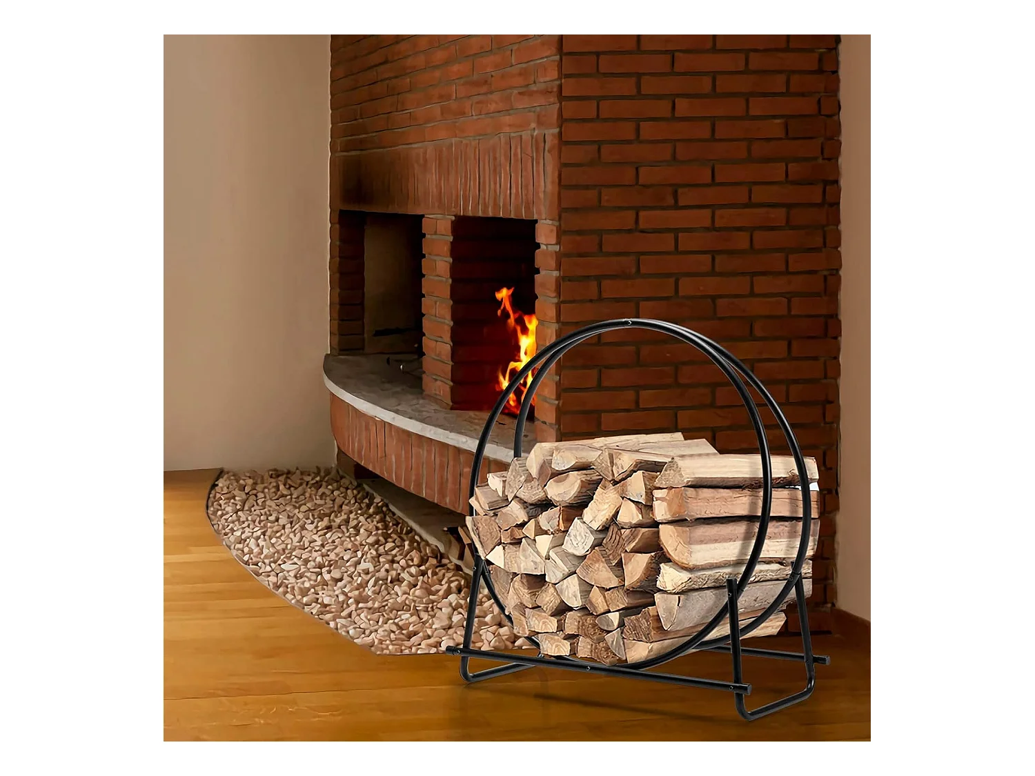 Kaminholzregal Metall
