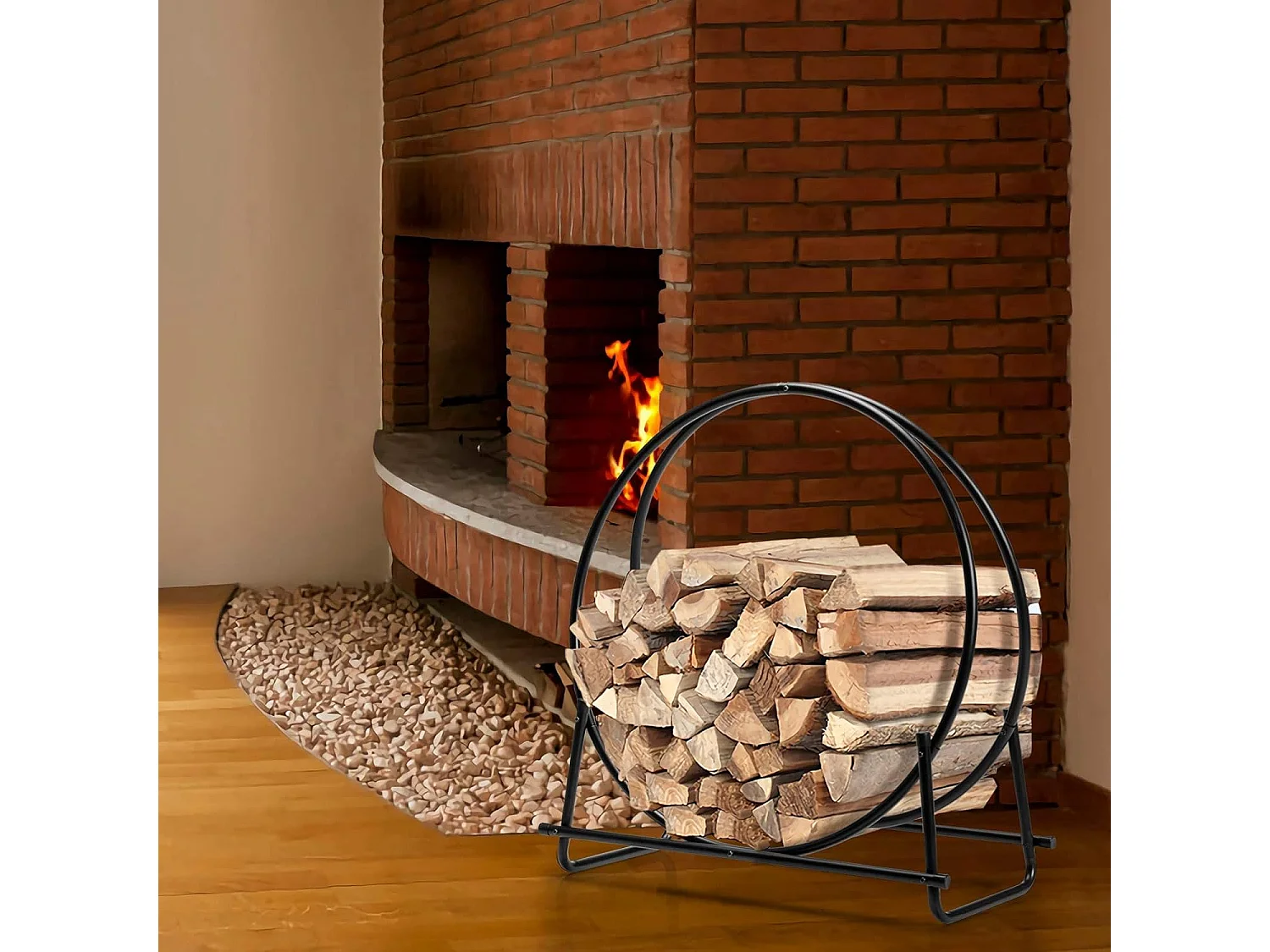 Kaminholzregal Metall