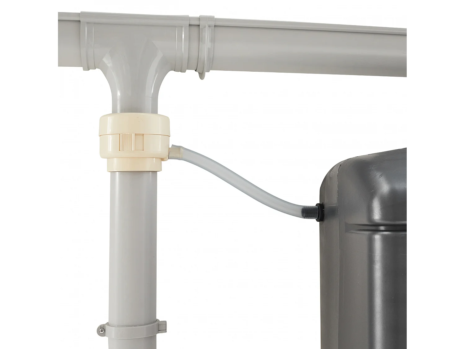 Set di 2 recuperatore d'acqua a parete chastang, 300l, antracite