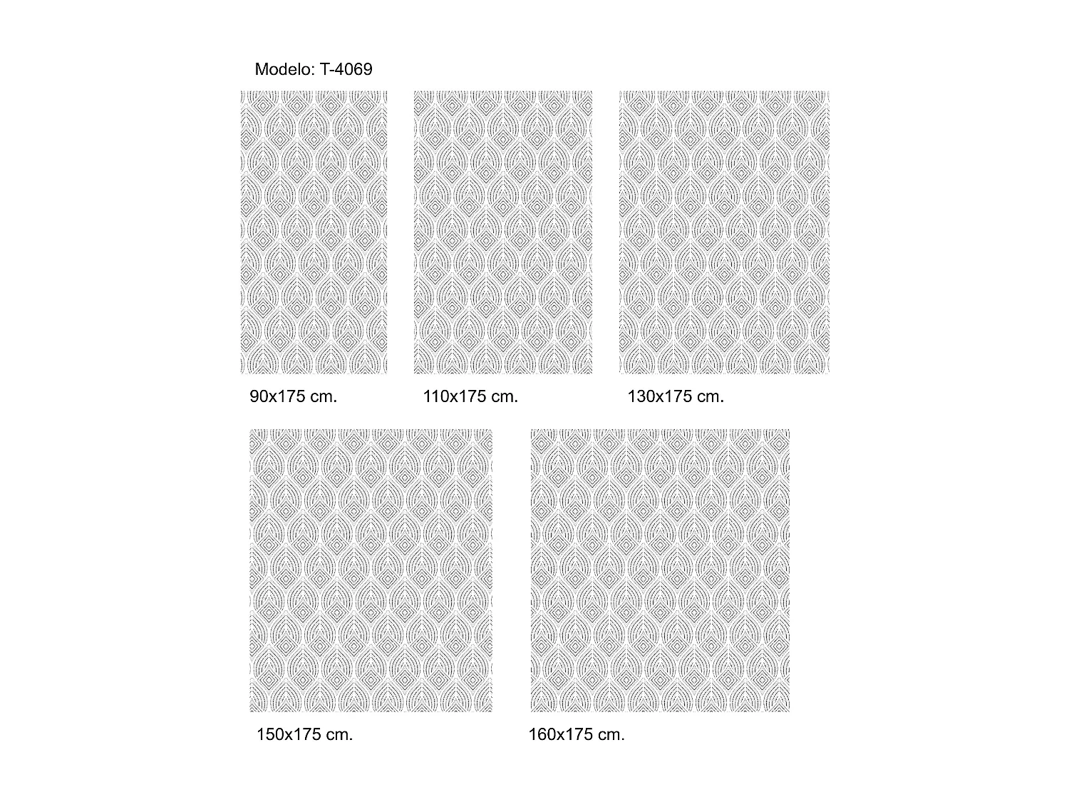 ESTORALIS | Estores Personalizados TEXTURAS | 130 x 180 cm (Ancho por Alto) Tamaño de Tela 127 x 175 cm | Modelo T-4069 Color Unico