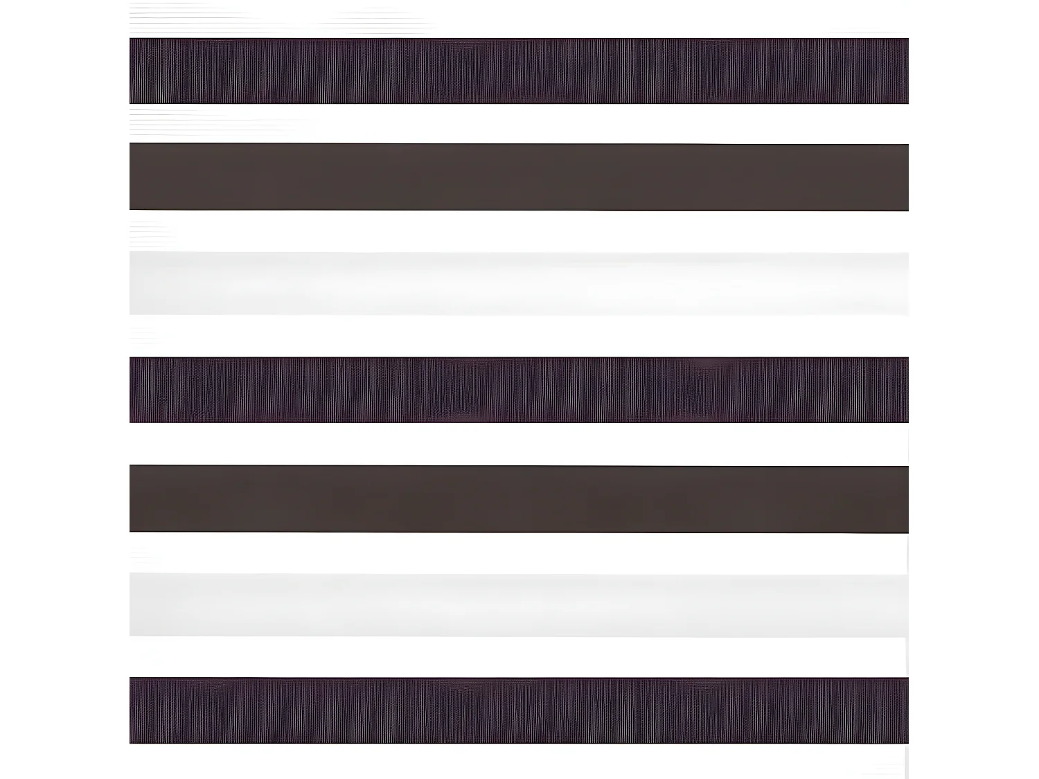 ESTORALIS | Estor Enrollable NOCHE y DIA | 145 x 180 cm (Ancho por Alto) Tamaño de Tela 142 x 175 cm | Modelo LORAS Color Marron/Violeta