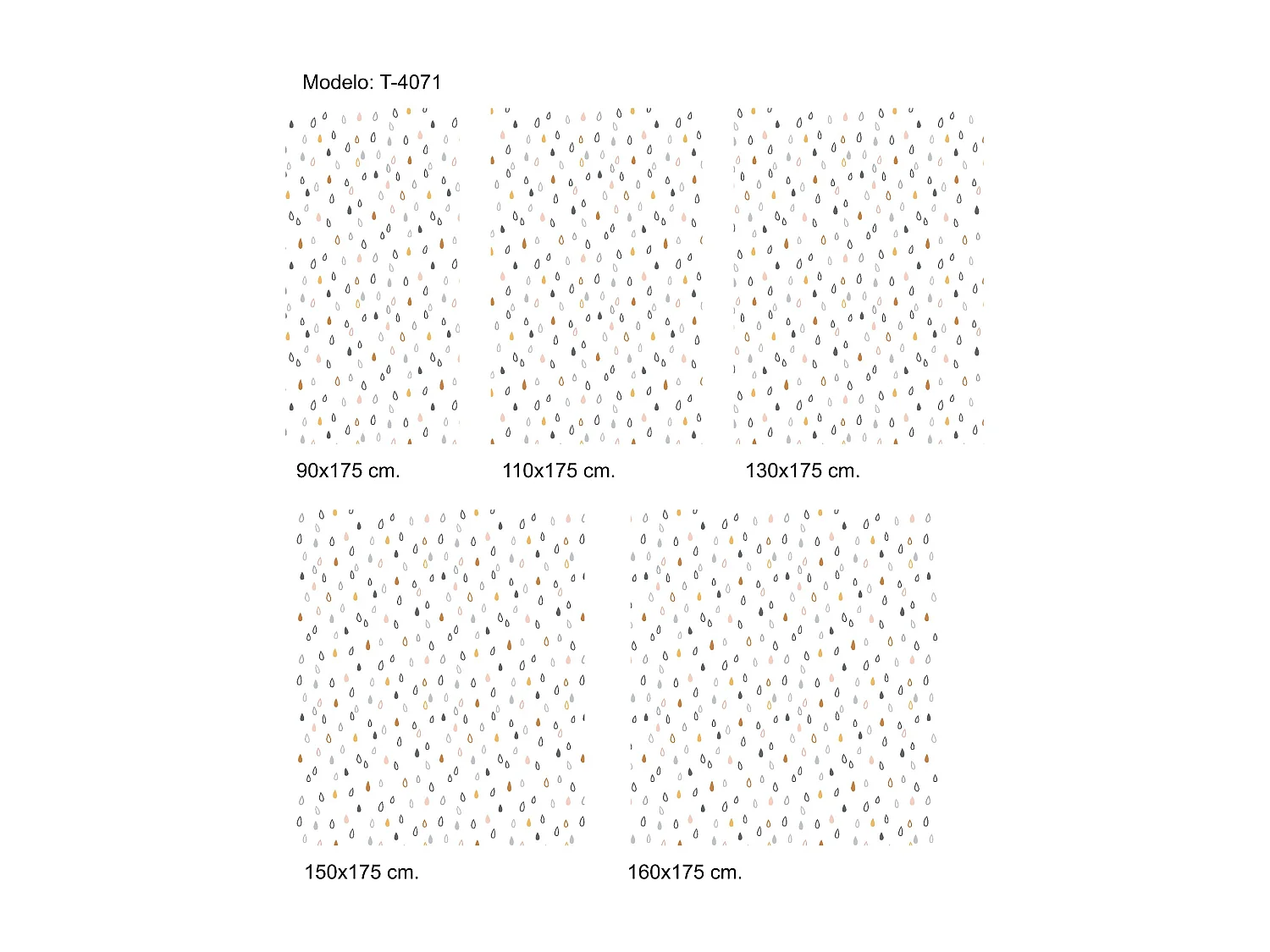 ESTORALIS | Estores Personalizados TEXTURAS | 90 x 180 cm (Ancho por Alto) Tamaño de Tela 87 x 175 cm | Modelo T-4071 Color Unico